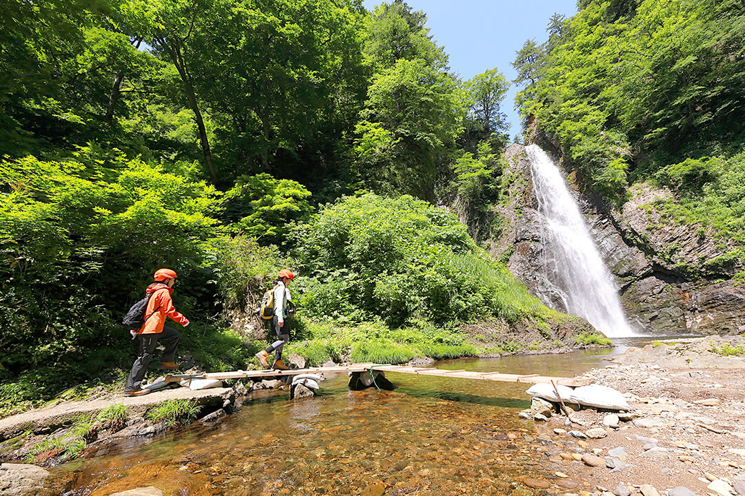 暗門渓谷ルート(暗門の滝) 風景